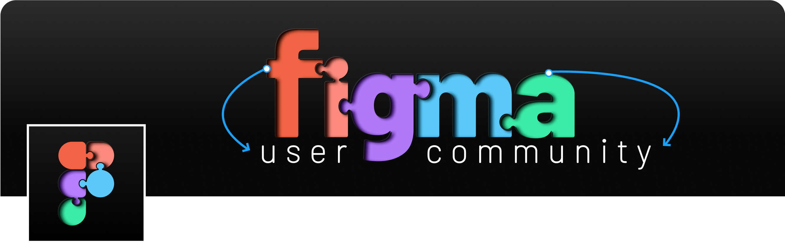Figma User Community Logo & Banner